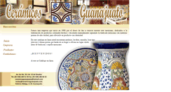 Desktop Screenshot of ceramicosguanajuato.com